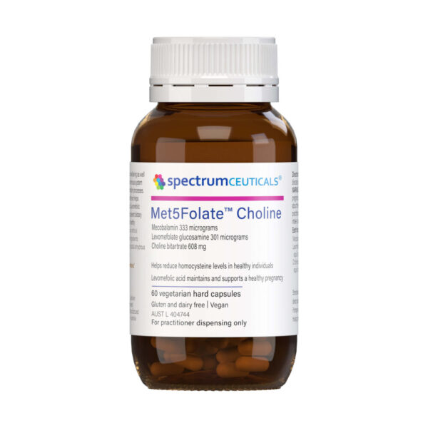SpectrumCeuticals Met5Folate? Choline 60 Capsules