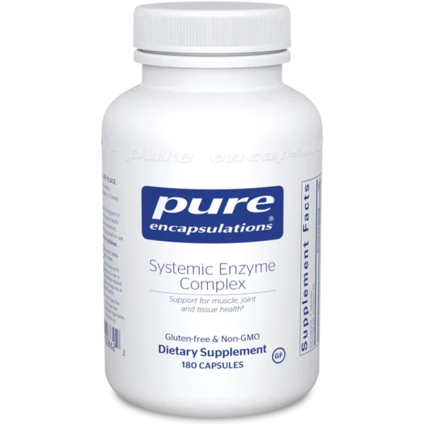 Pure Encapsulations Systemic Enzyme Complex 180 Capsules